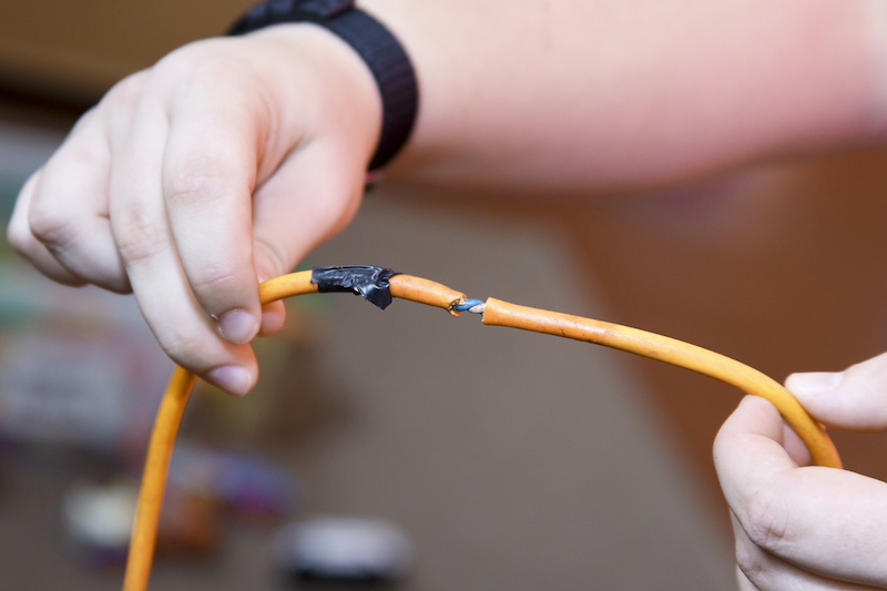 Are Exposed Wires Dangerous? - Jim's Test & Tag